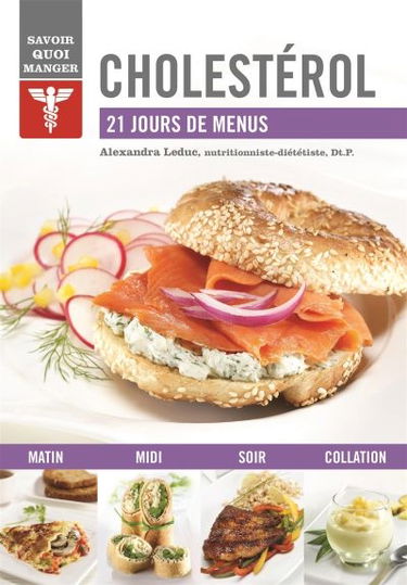 Cholestérol : 21 jours de menus