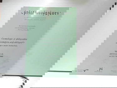 epistemologiques vol 11 2 de sem autor pela discurso Ed. 2000