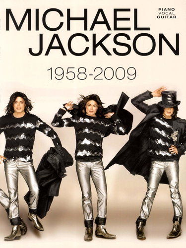 Couverture de Michael jackson: 1958 to 2009 piano, voix, guitare