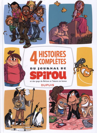 4 histoires completes du journal de spirou (192 pages)
