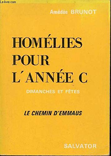 Homélies pour l'année...