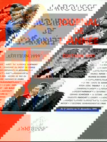 Journal de l'année 1999