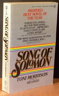 Couverture de Song of Solomon par Toni Morrison