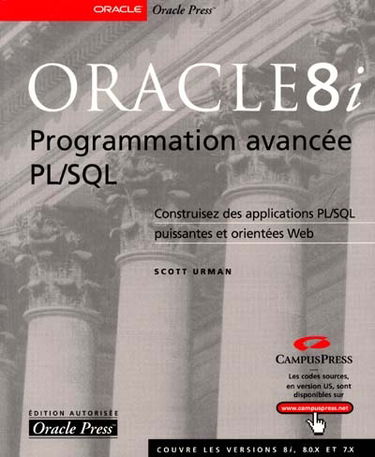 Oracle8i programmation avancée PL-SQL