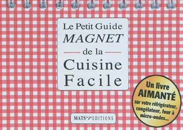 Petit guide magnet de la cuisine facile