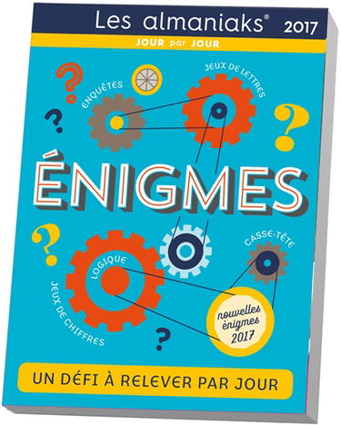 Enigmes 2017 : un défi à relever par jour