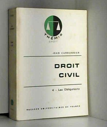 Droit Civil T.4 Les Obligations