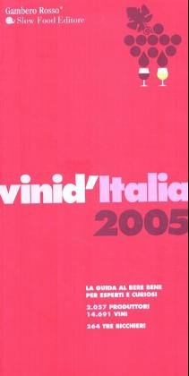 Couverture de Vini d'Italia 2002. La guida al bere bene per esperti e curiosi