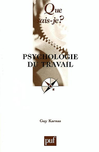 Psychologie du travail