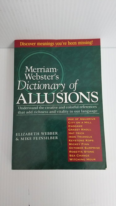 Couverture de Merriam-Webster's Dictionary of Allusions