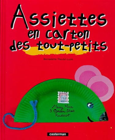 Assiettes en carton des tout-petits