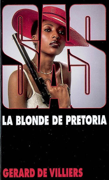Couverture de La blonde de Pretoria par Gérard de Villiers