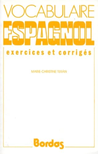 Vocabulaire espagnol : exercices et corrigés