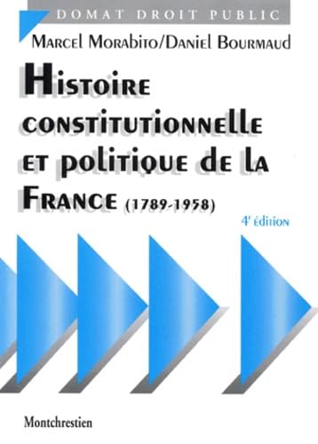 HISTOIRE CONSTITUTIONNELLE ET POLITIQUE DE LA FRANCE (1789-1958)