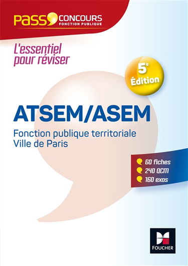ATSEM-ASEM : fonction publique territoriale, Ville de Paris