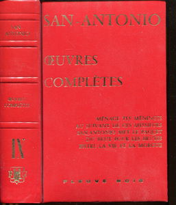 San-Antonio : Oeuvres complètes, tome IX