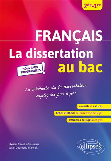 Français 2de, 1re : la dissertation au bac, nouveaux programmes : la méthode de la dissertation expliquée pas à pas