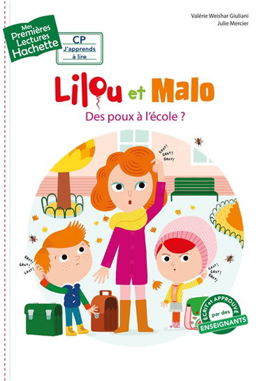 Lilou et Malo. Des poux à l'école ?