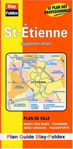 Plan de ville : St-Étienne (avec un index)