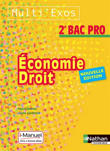 Economie droit 2de bac pro