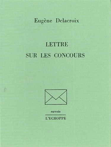 Lettre sur les concours