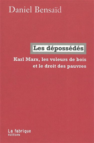 Les dépossédés : Karl Marx, les voleurs de bois et le droit des pauvres