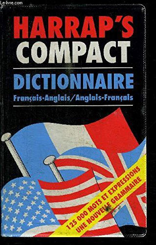 Harrap's compact dictionnaire: Anglais-français, français-anglais
