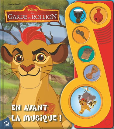 Couverture de La garde du roi lion : en avant la musique ! par Walt Disney company