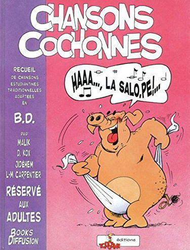 Chansons cochonnes. Vol. 1