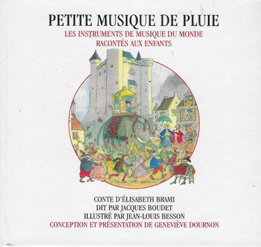 Couverture de Les Instruments De Musique Du Monde racontés aux enfants : Petite musique de pluie par Various