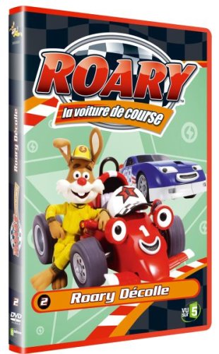 Couverture de Roary, la Voiture de course-2-Roary décolle