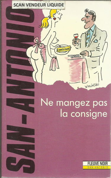 Ne mangez pas la consigne