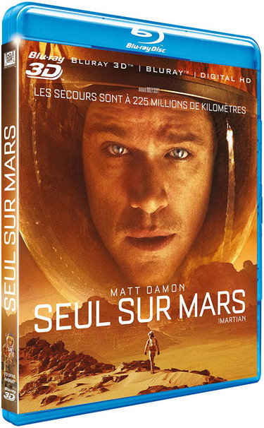 Couverture de Seul sur Mars 3D + Blu-Ray + Digital HD