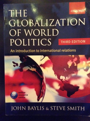 Couverture de The Globilization Of World Politics: An Introduction To International Relations par John Baylis