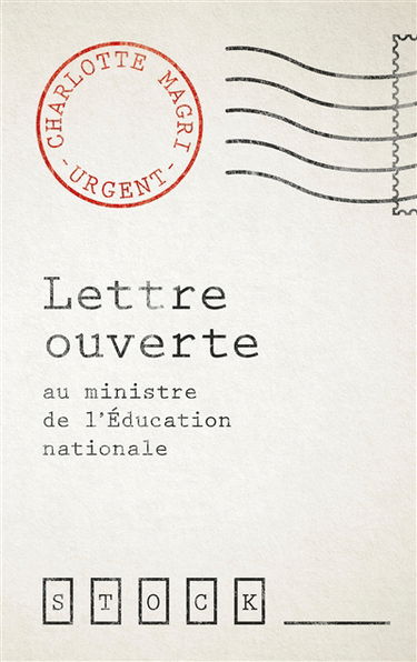 Lettre ouverte au ministre de l'Education nationale