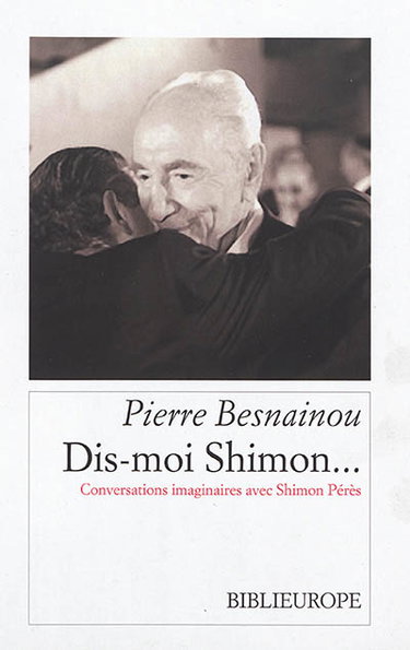 Couverture de Dis-moi Shimon... : conversations imaginaires avec Shimon Pérès
