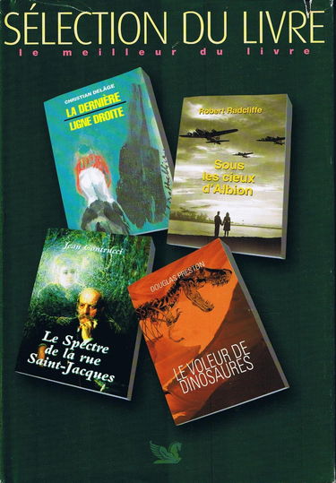 lE VOLEUR DE DINOSAURE, SOUS LES CIEUX D'ALBION, LE SPECTRE DE LA RUE SAINT JAQUES, LA DERNIERE LIGNE DROITE