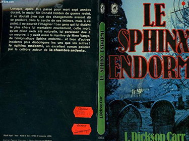 Couverture de Le sphinx endormi par John Dickson Carr