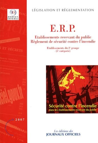 Règlement de sécurité contre l'incendie dans les ERP, du 25 juin 1980 : dispositions applicables aux établissements du 2e groupe, 5e catégorie