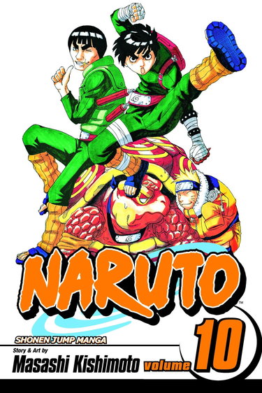 Couverture de Naruto Volume 10 par Masashi Kishimoto