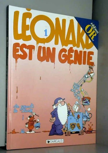 Couverture de leonard est un genie edition en or