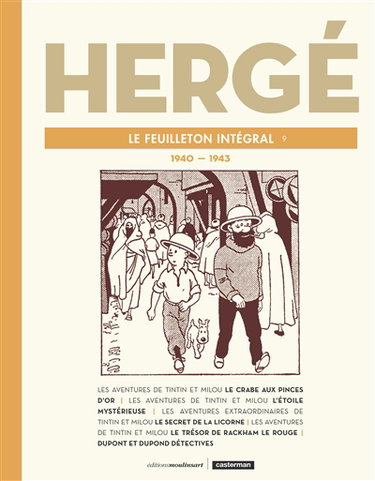 Couverture de Le feuilleton intégral. Vol. 9. 1940-1943