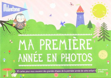 Milestone* Baby Photo Cards Original FR