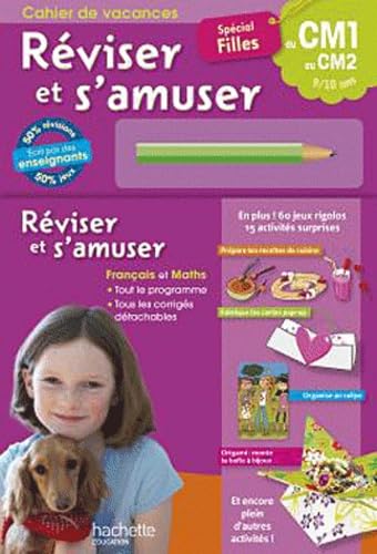 Cahier de vacances du CM1 au CM2: 9-10 ans, Spécial filles