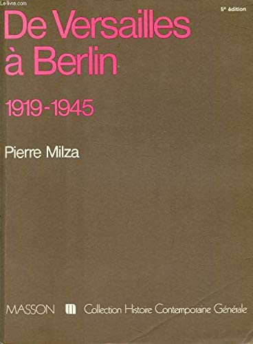 De Versailles à Berlin : 1919-1945