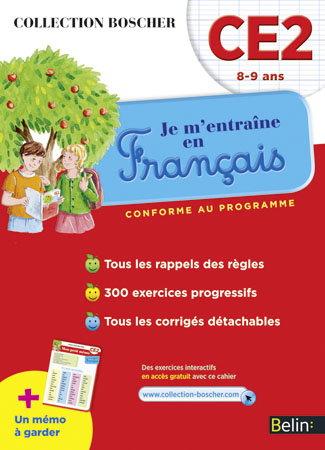 Je m'entraîne en français : CE2, 8-9 ans