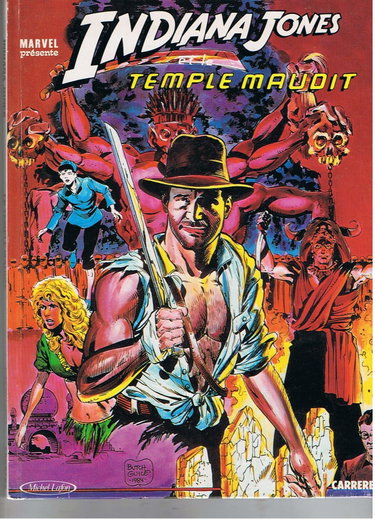Couverture de Indiana Jones et le temple maudit