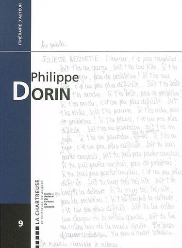 Philippe Dorin : entretien avec Claudine Galea