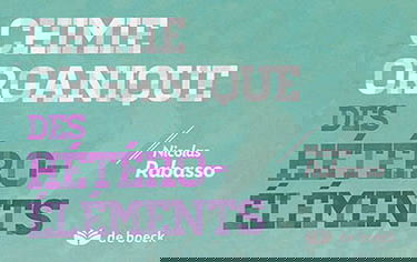 Chimie organique des hétéro-éléments