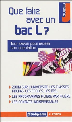 Que faire avec un bac L ?